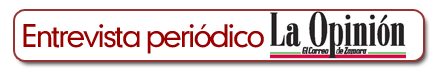 Entrevista La Opinión de Zamora